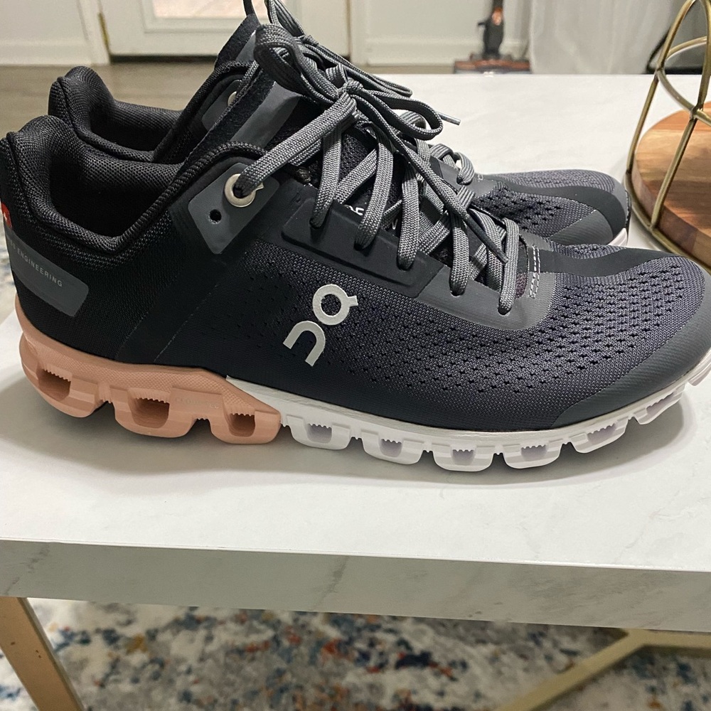 On cloud shoes
